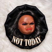 Attitude Reversible Flight | Collector Print + Solid Black Satin Bonnet