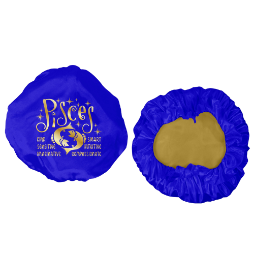 Pisces satin bonnet