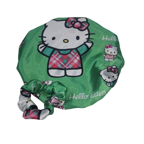 H-Kitty Satin bonnet