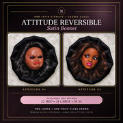 Attitude Reversible Flight satin bonnet collection product card